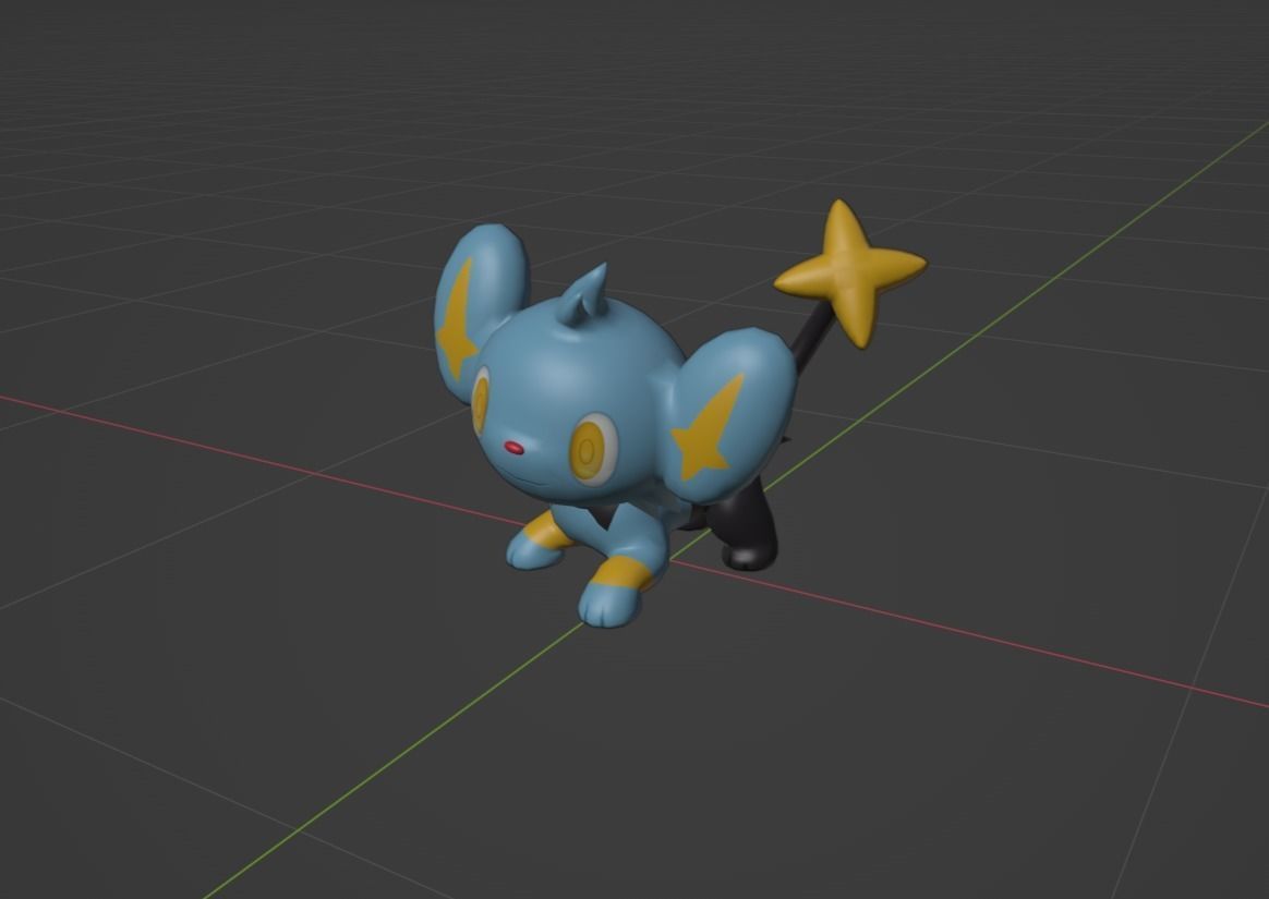 Shinx Luxio and Luxray 3D print model_2