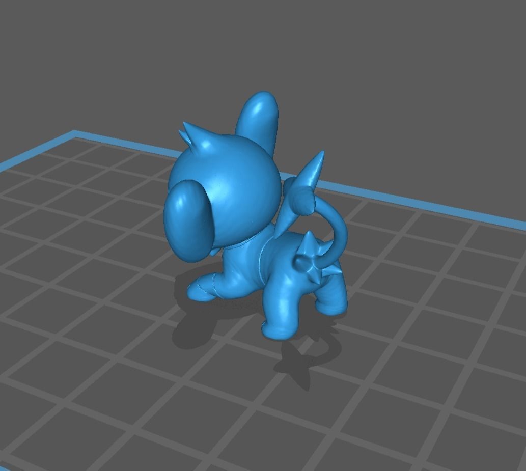 Shinx Luxio and Luxray 3D print model_15