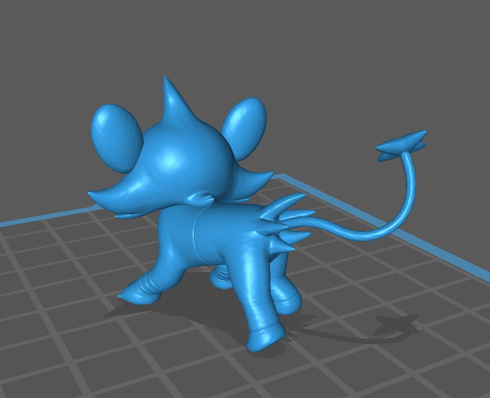 Shinx Luxio and Luxray 3D print model_23