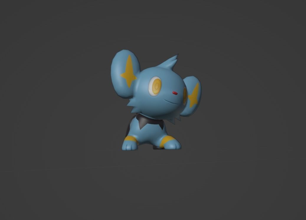 Shinx Luxio and Luxray 3D print model_1