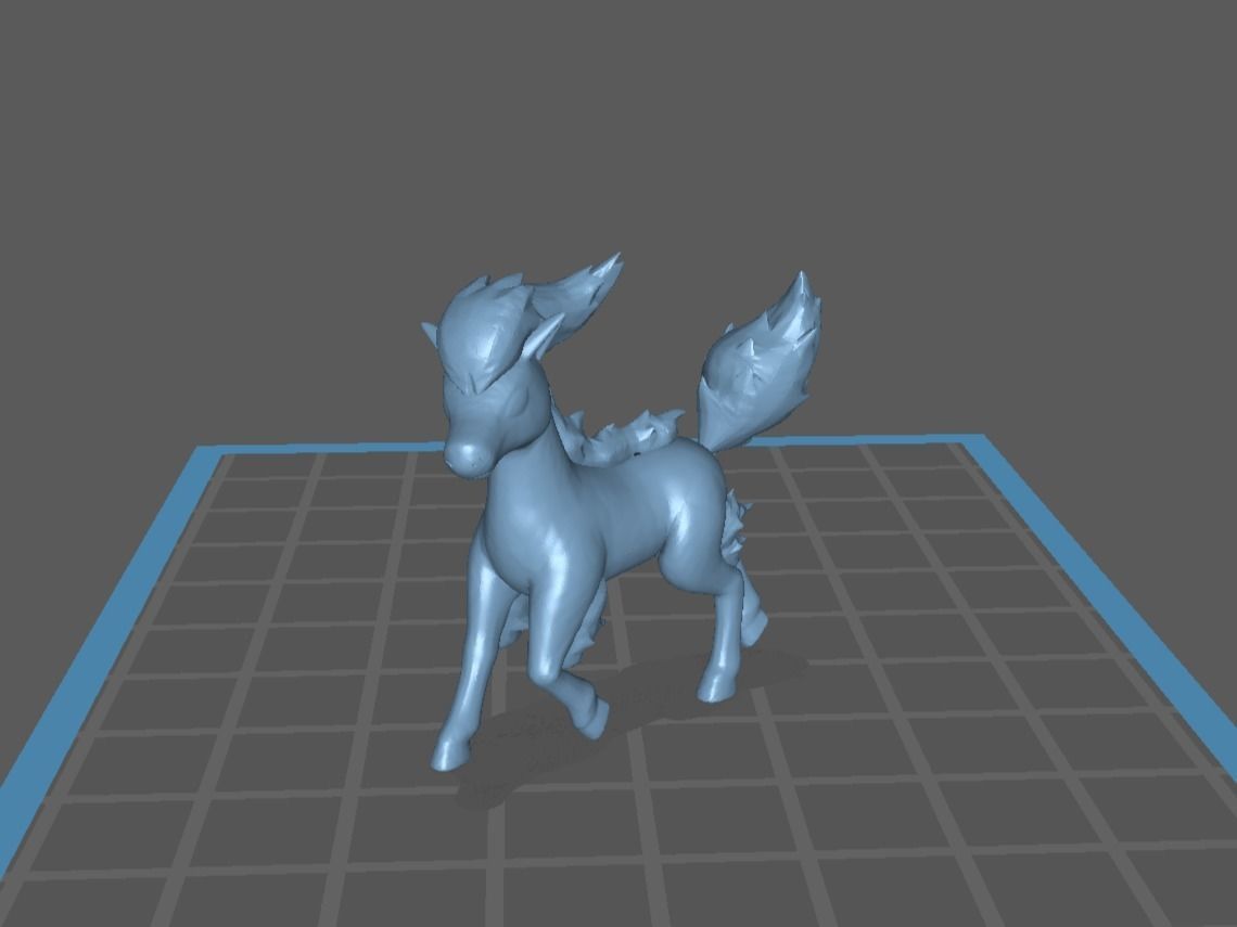 Ponyta and Rapidash 3D print model_9