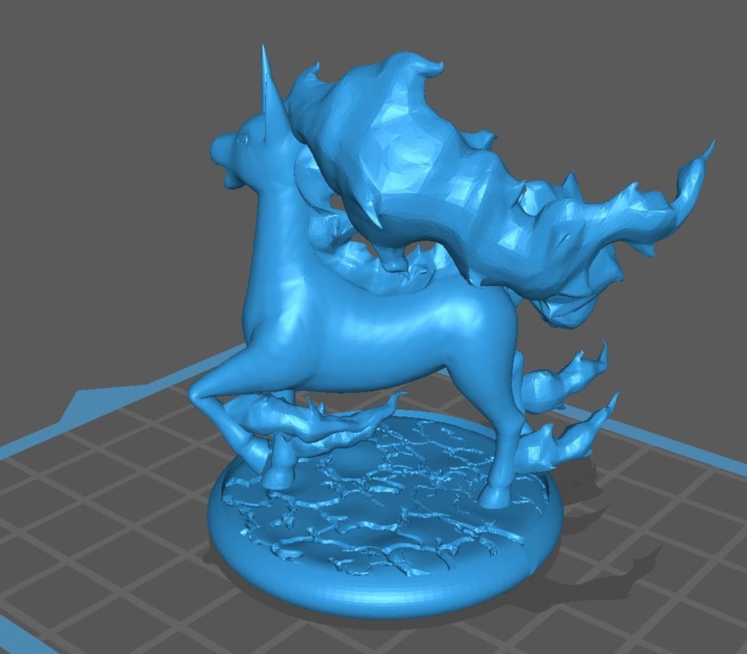 Ponyta and Rapidash 3D print model_14