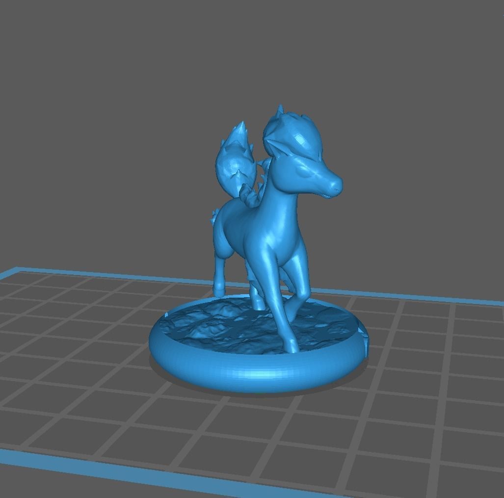 Ponyta and Rapidash 3D print model_8
