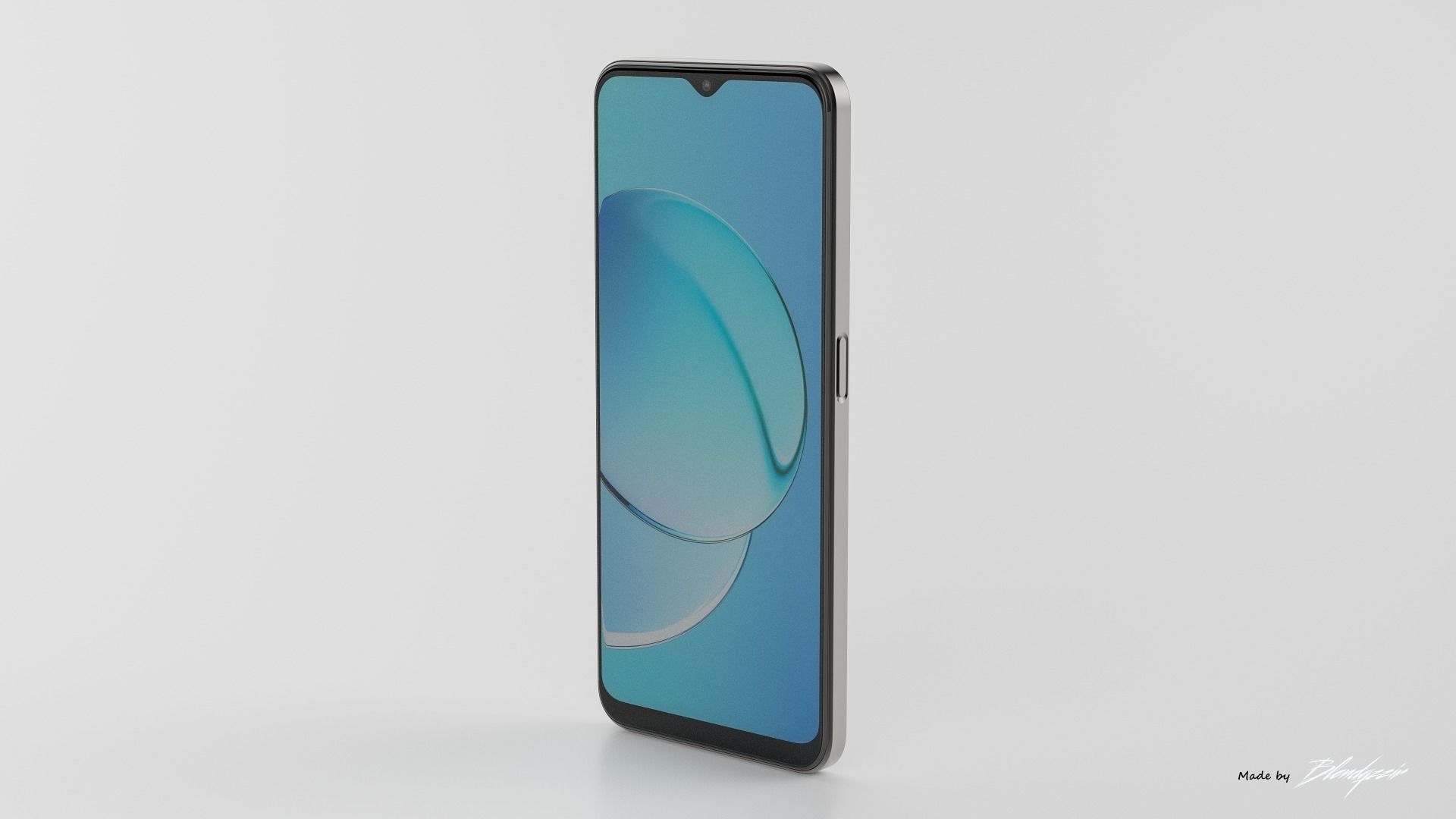 REALME 10S AND V20 3D model_2