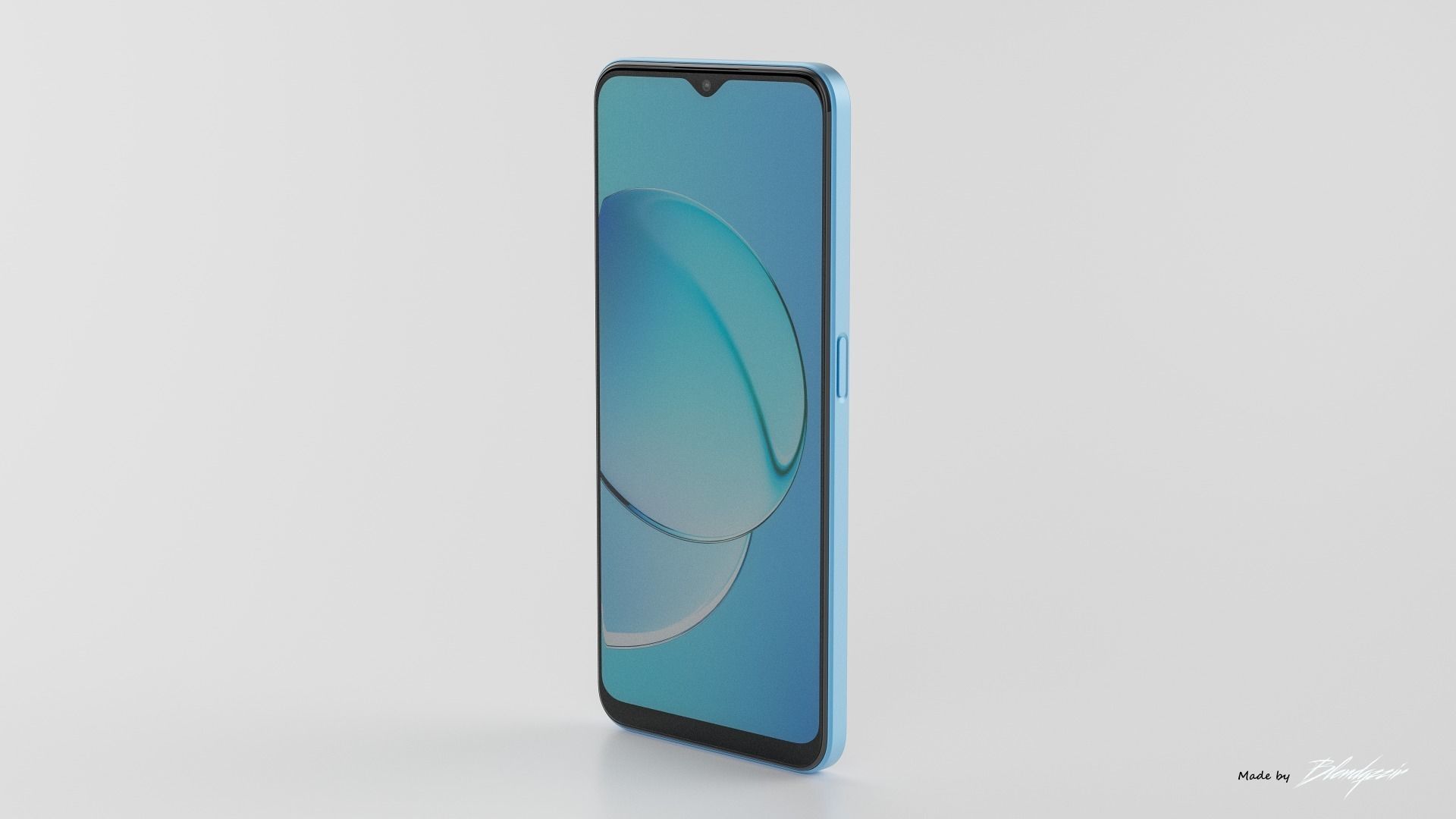 REALME 10S AND V20 3D model_1