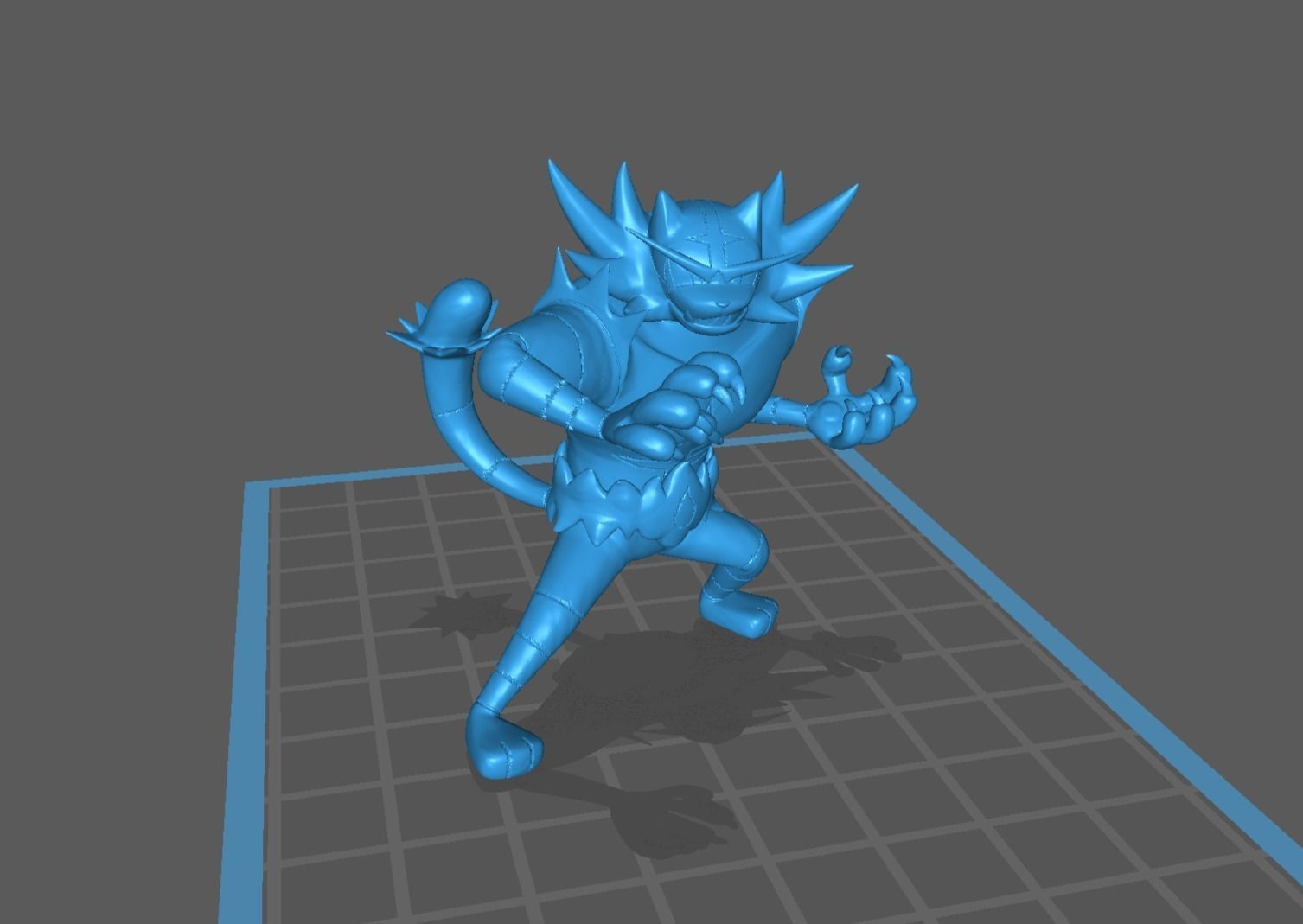 Litten Torracat and Incineroar 3D print model_27