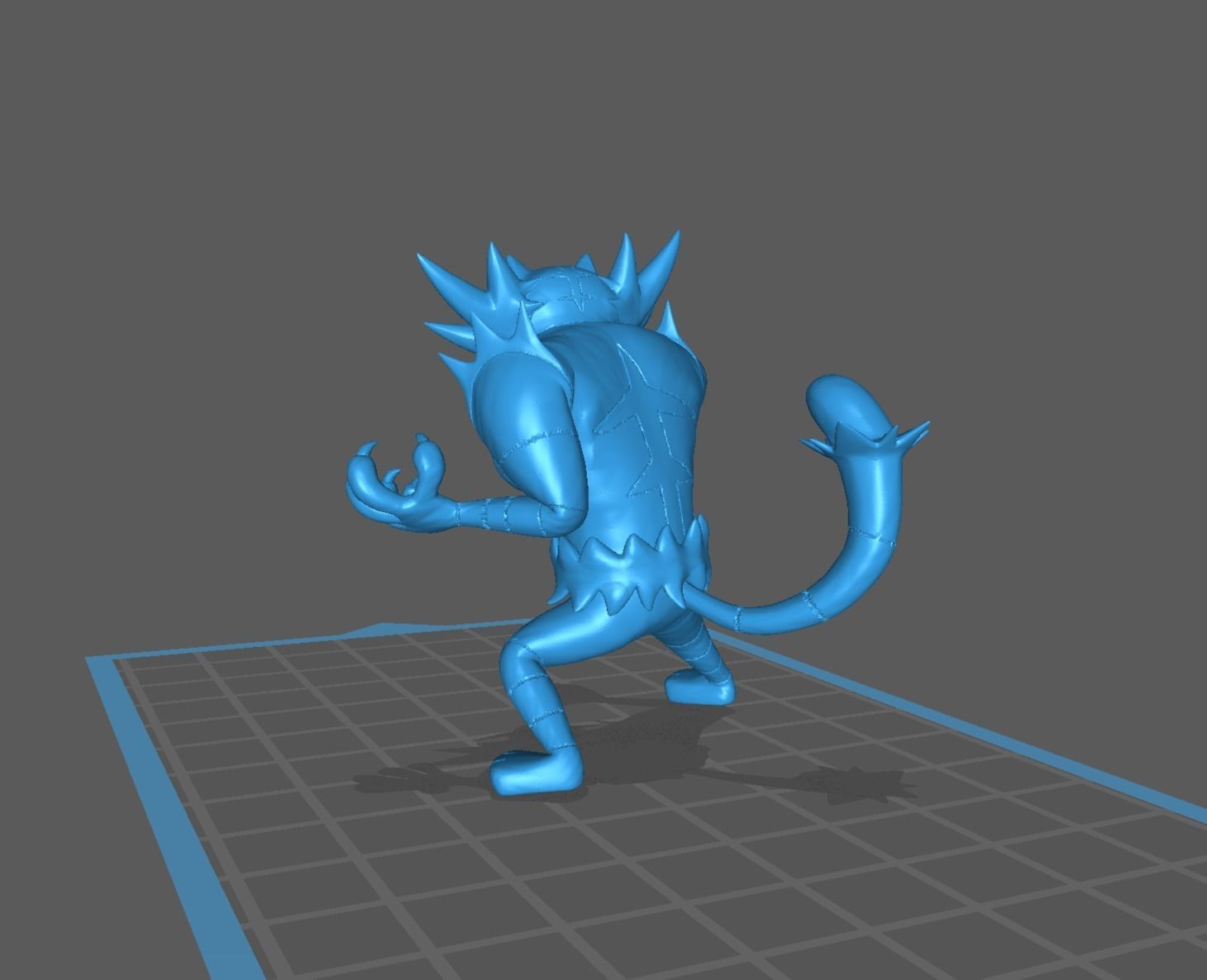 Litten Torracat and Incineroar 3D print model_29