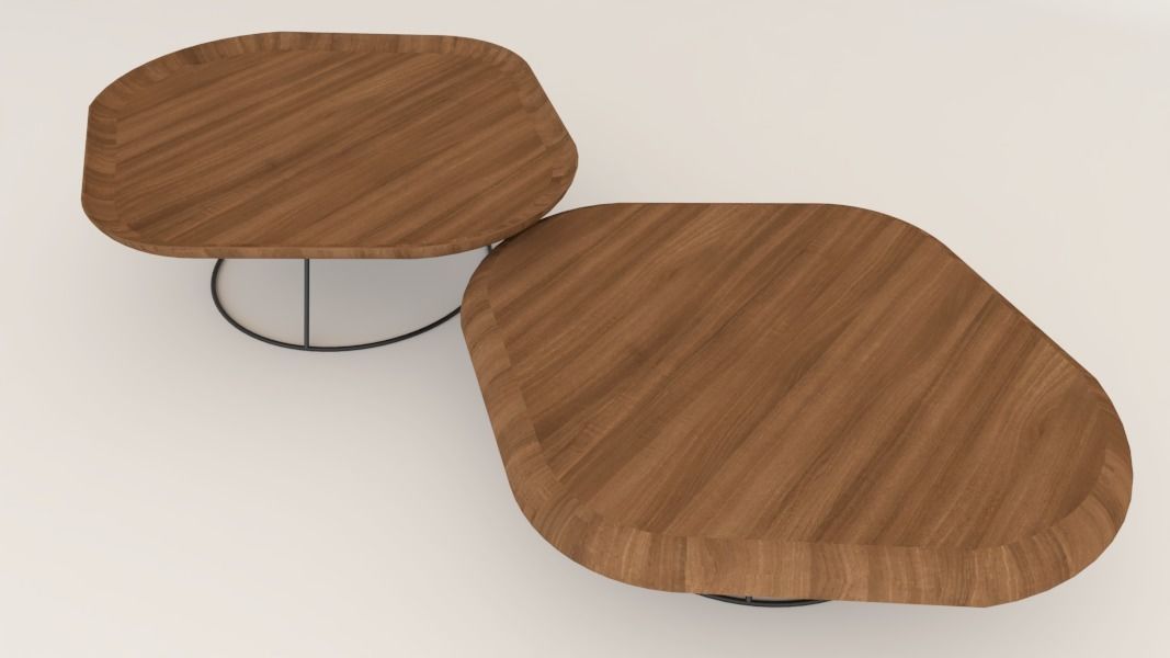 Coffee Table 3D model_4