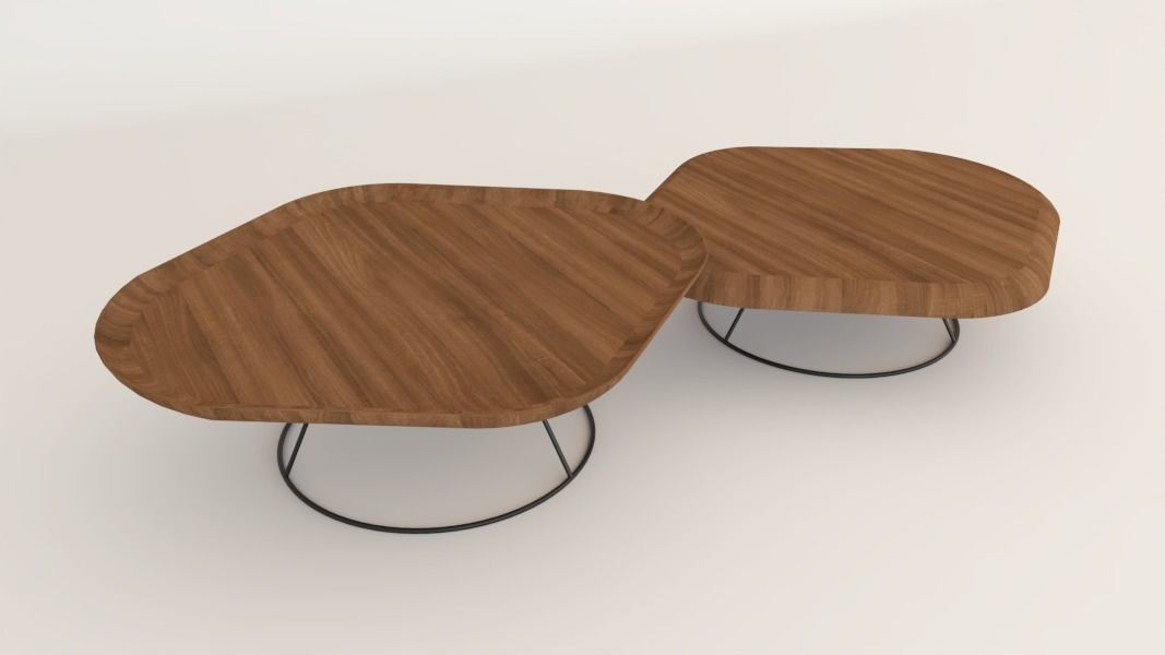 Coffee Table 3D model_2