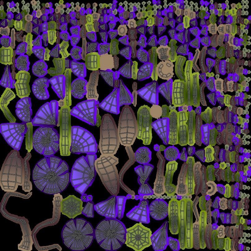 Stylized Tree Asset Pack Low-poly 3D model_10