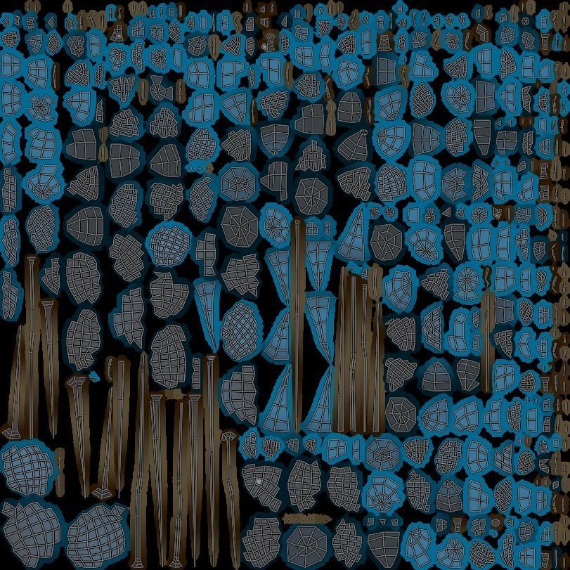 Stylized Tree Asset Pack Low-poly 3D model_9