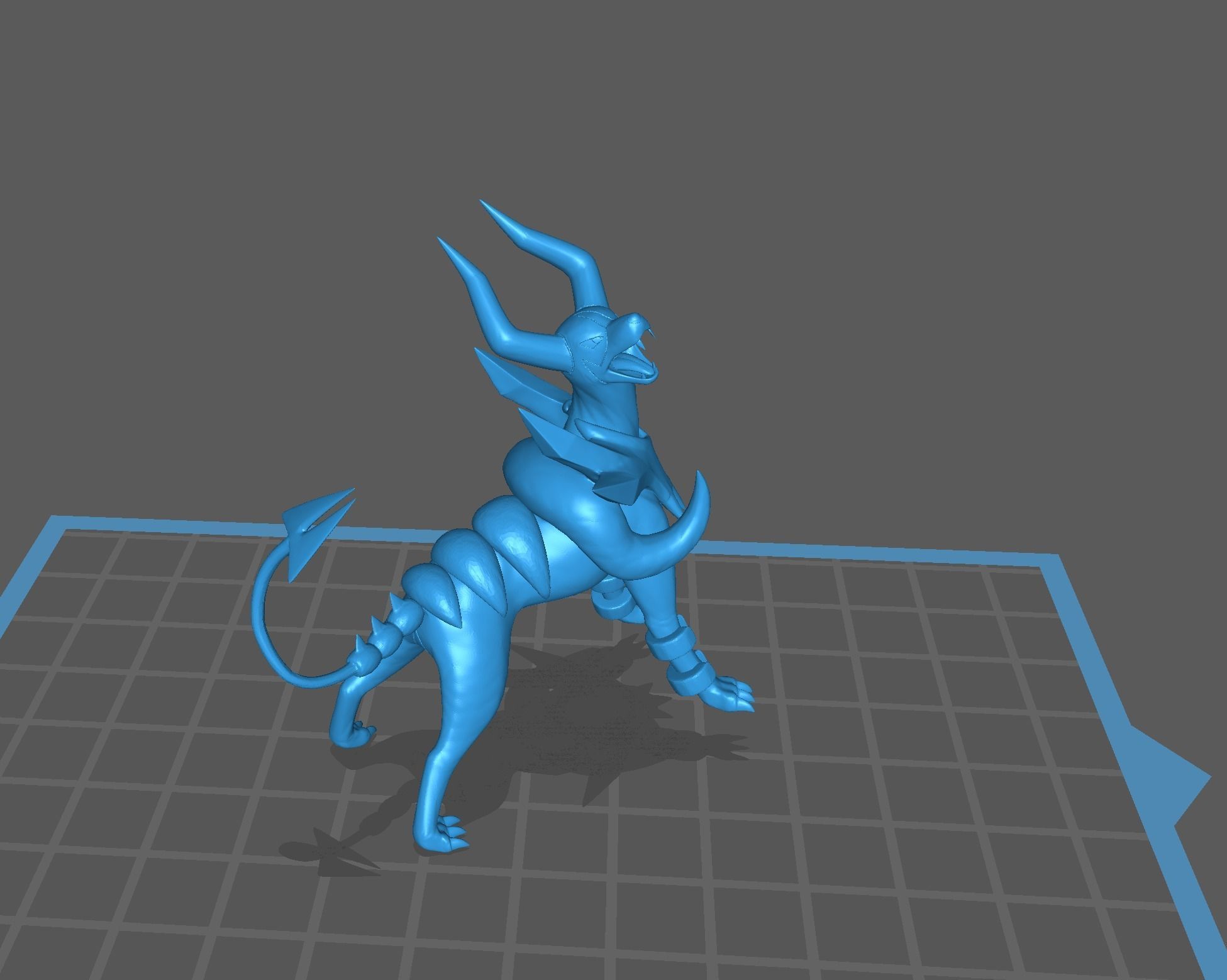 Houndour Houndoom and mega Houndoom 3D print model_25