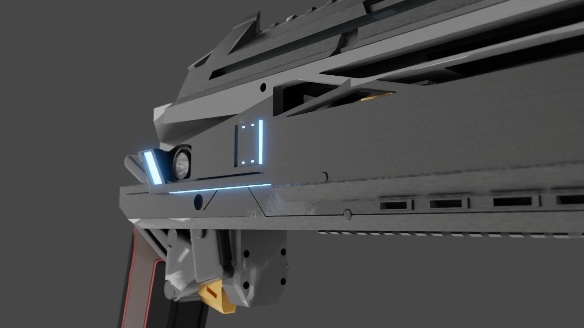 The King Of Hearts Revolver Type Design 3D model_2