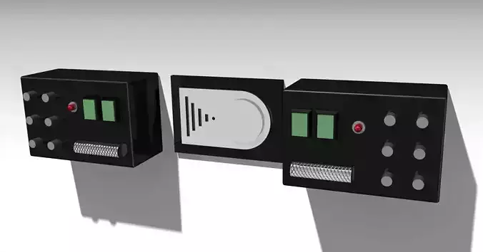 DarthVader BeltBoxes ESB 3D print model