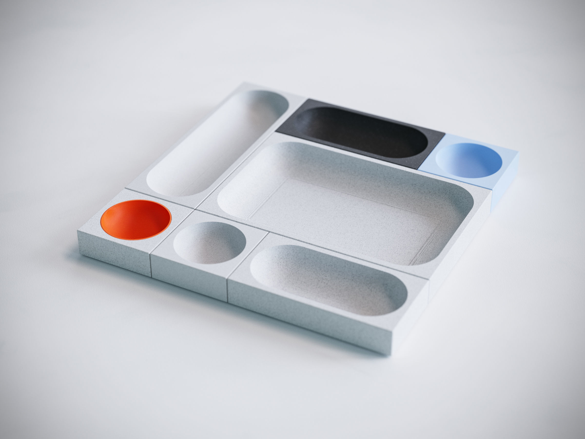 Bauhaus Tray 3D print model_7