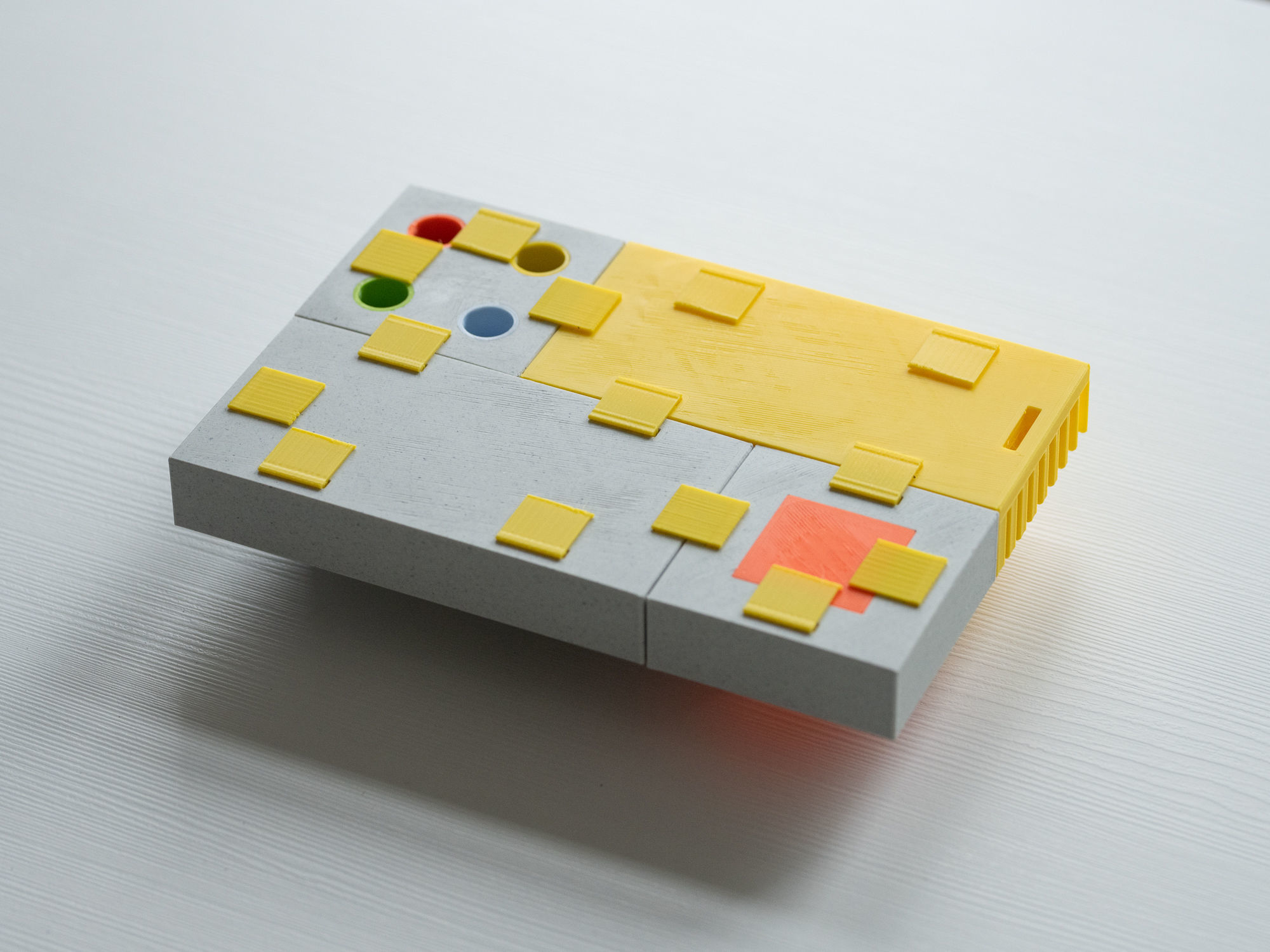 Bauhaus Tray 3D print model_9