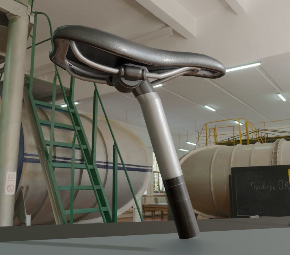 Low-Poly Cargo Bike Rigged All Versions 3D Model Collection_42