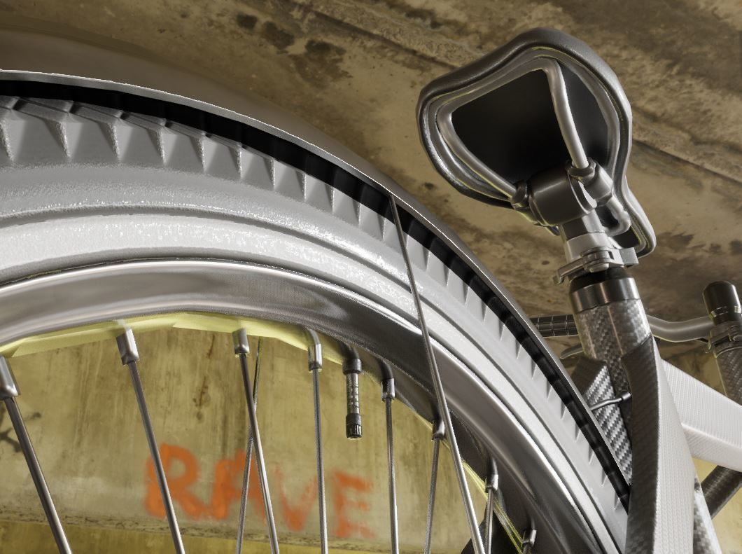 Low-Poly Cargo Bike Rigged All Versions 3D Model Collection_28