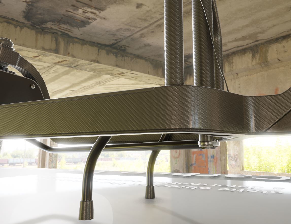 Low-Poly Cargo Bike Rigged All Versions 3D Model Collection_40