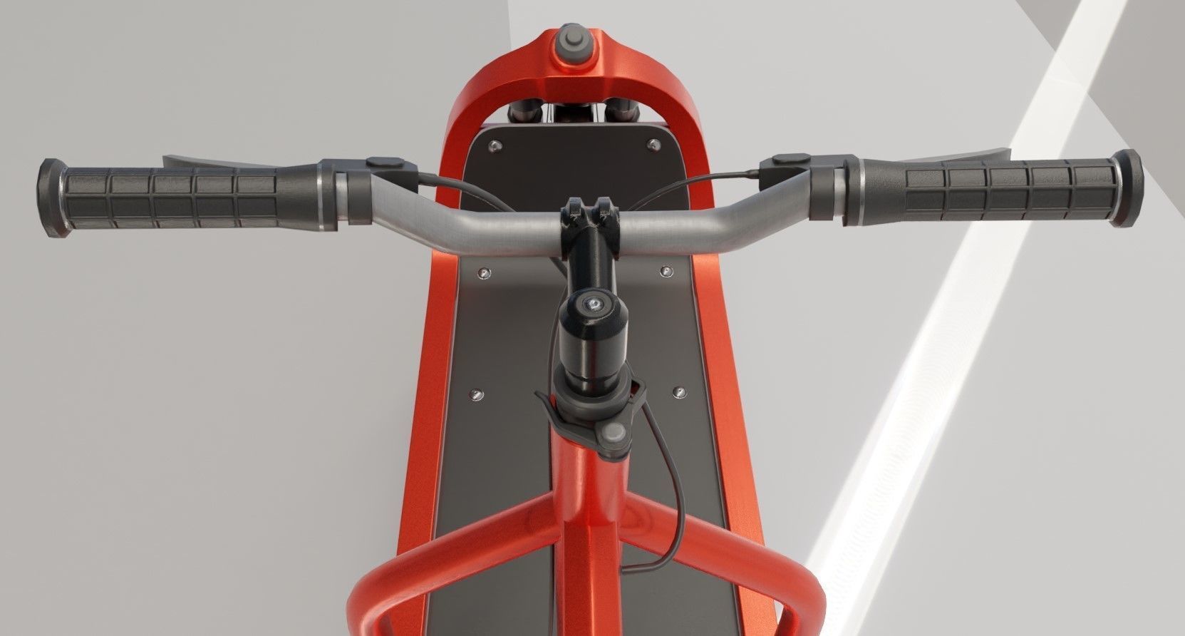 Low-Poly Cargo Bike Rigged All Versions 3D Model Collection_80