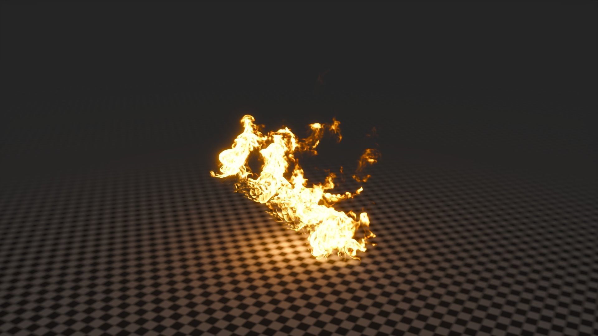 3D Fire flame 3D model animated | CGTrader