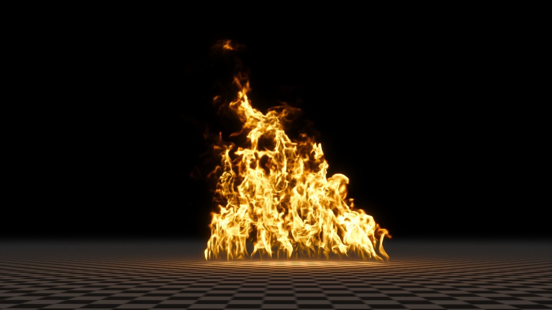 3D Fire 3D model_12