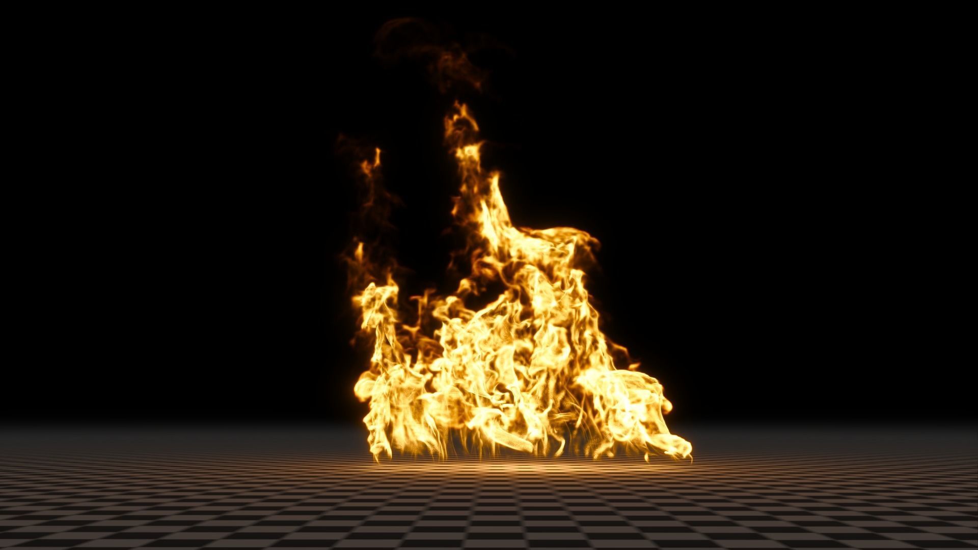 3D Fire 3D model_47