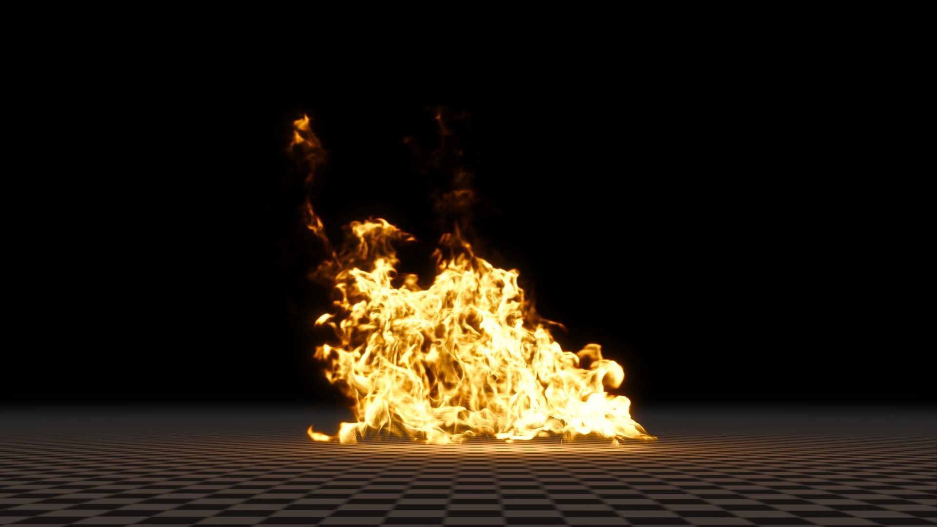 3D Fire 3D model_74