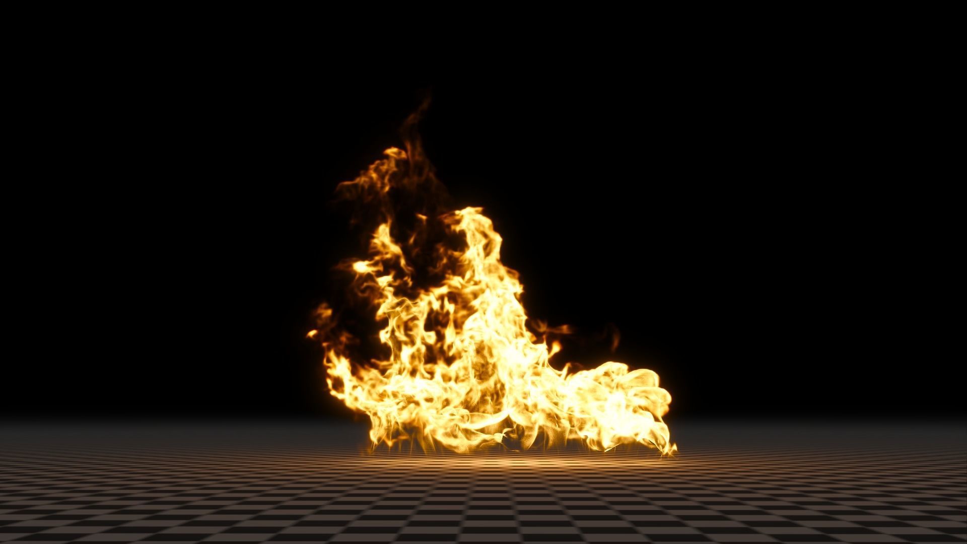 3D Fire 3D model_6