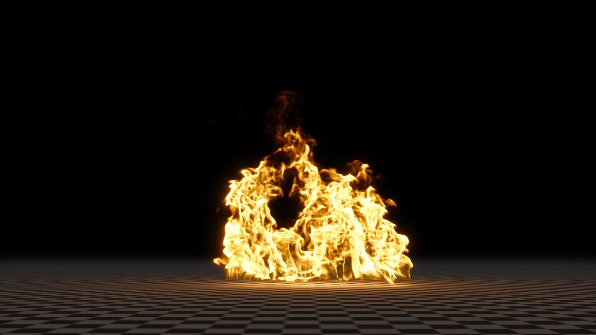 3D Fire 3D model_52