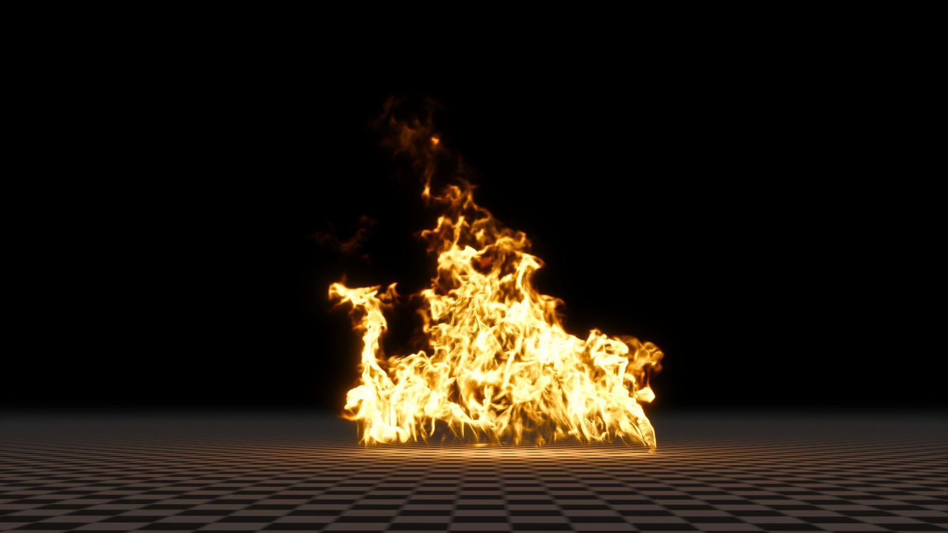3D Fire 3D model_23