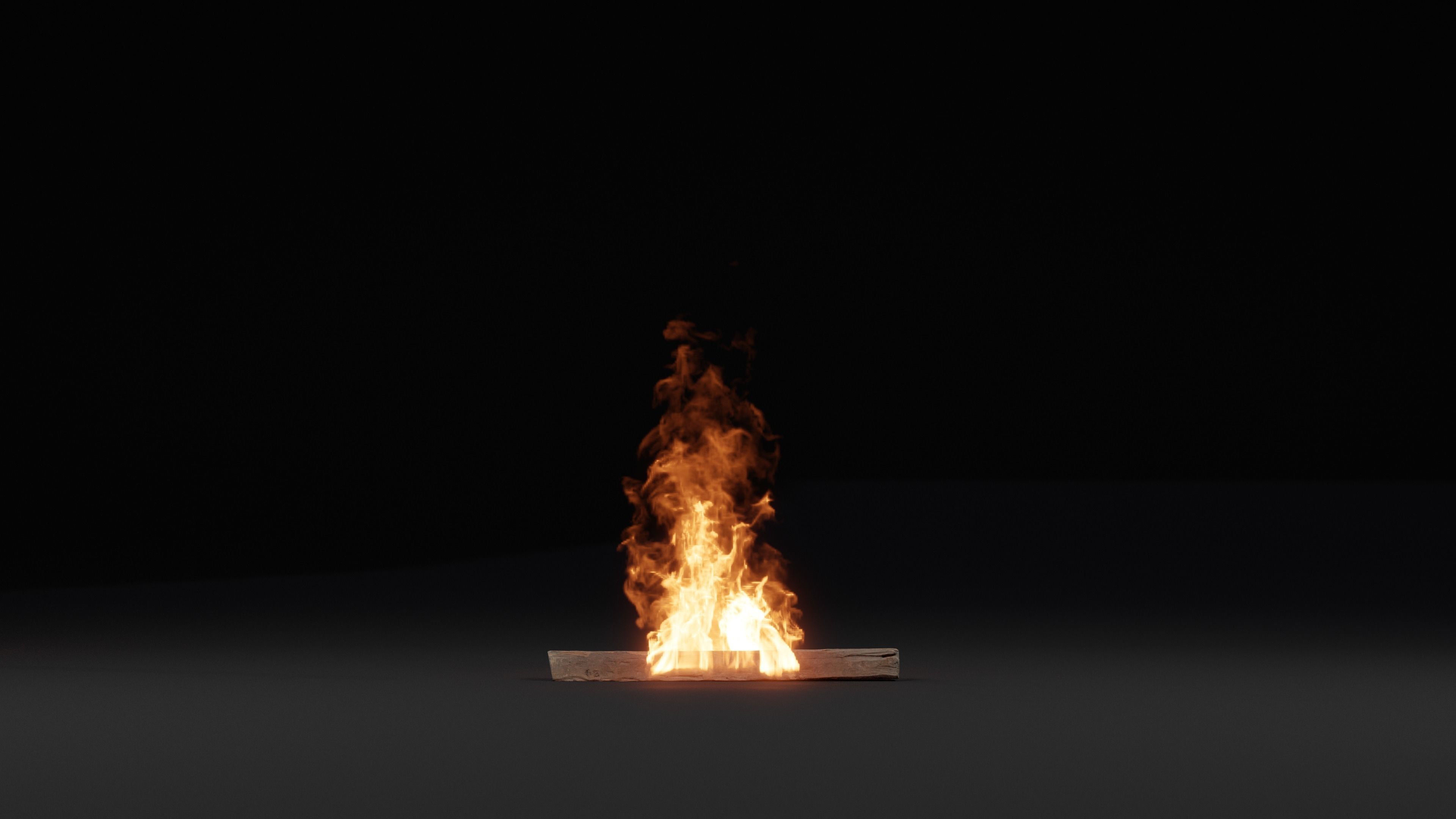 3D Fire 3D model_3