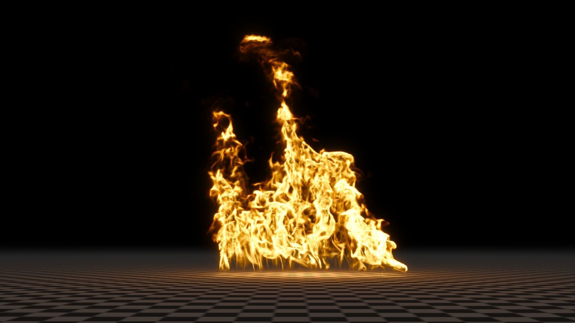 3D Fire 3D model_39