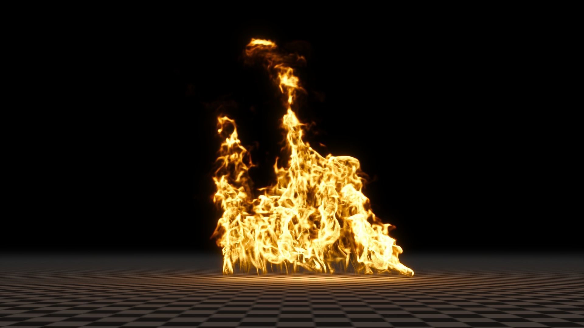3D Fire 3D model_48