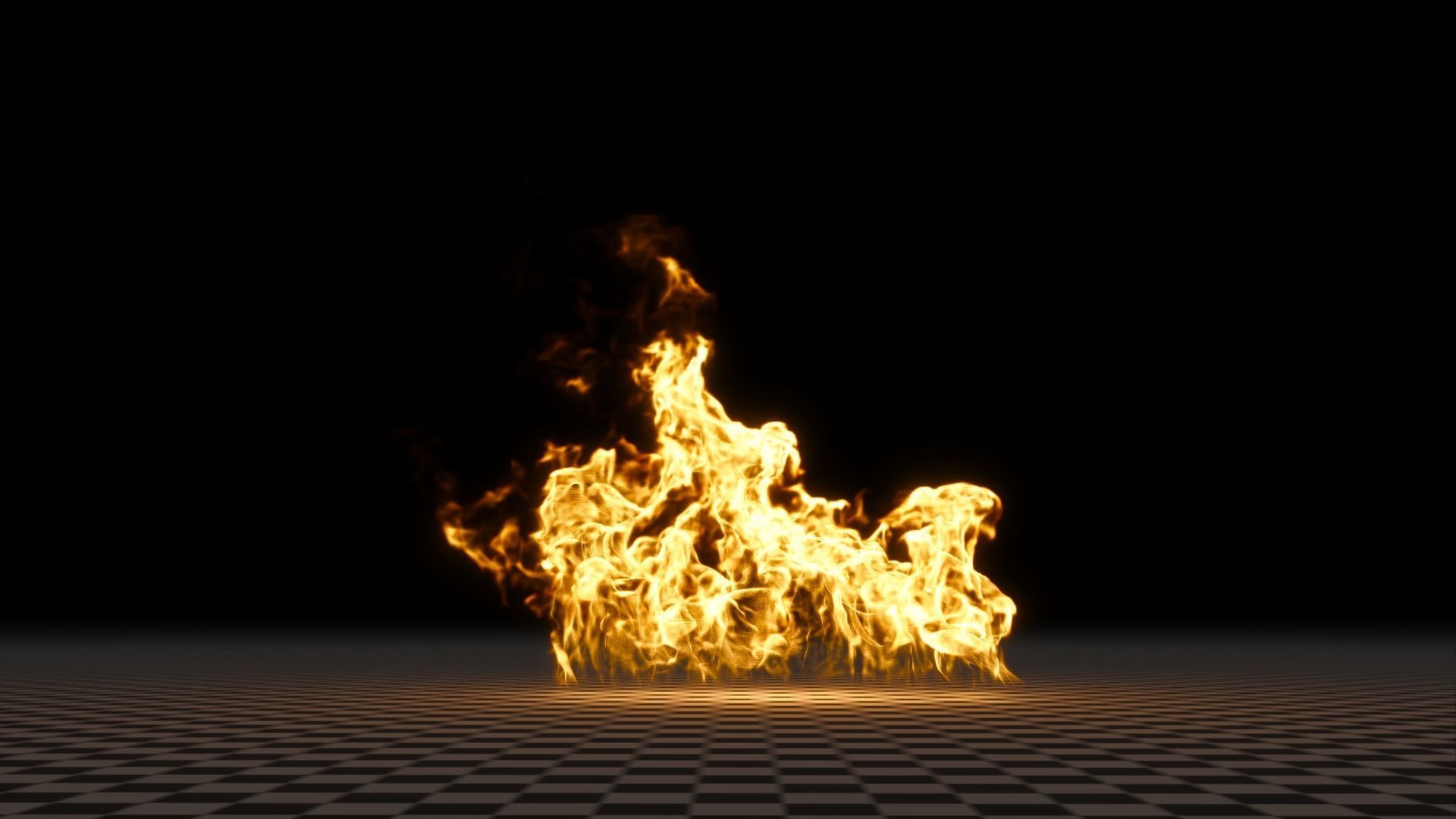 3D Fire 3D model_10