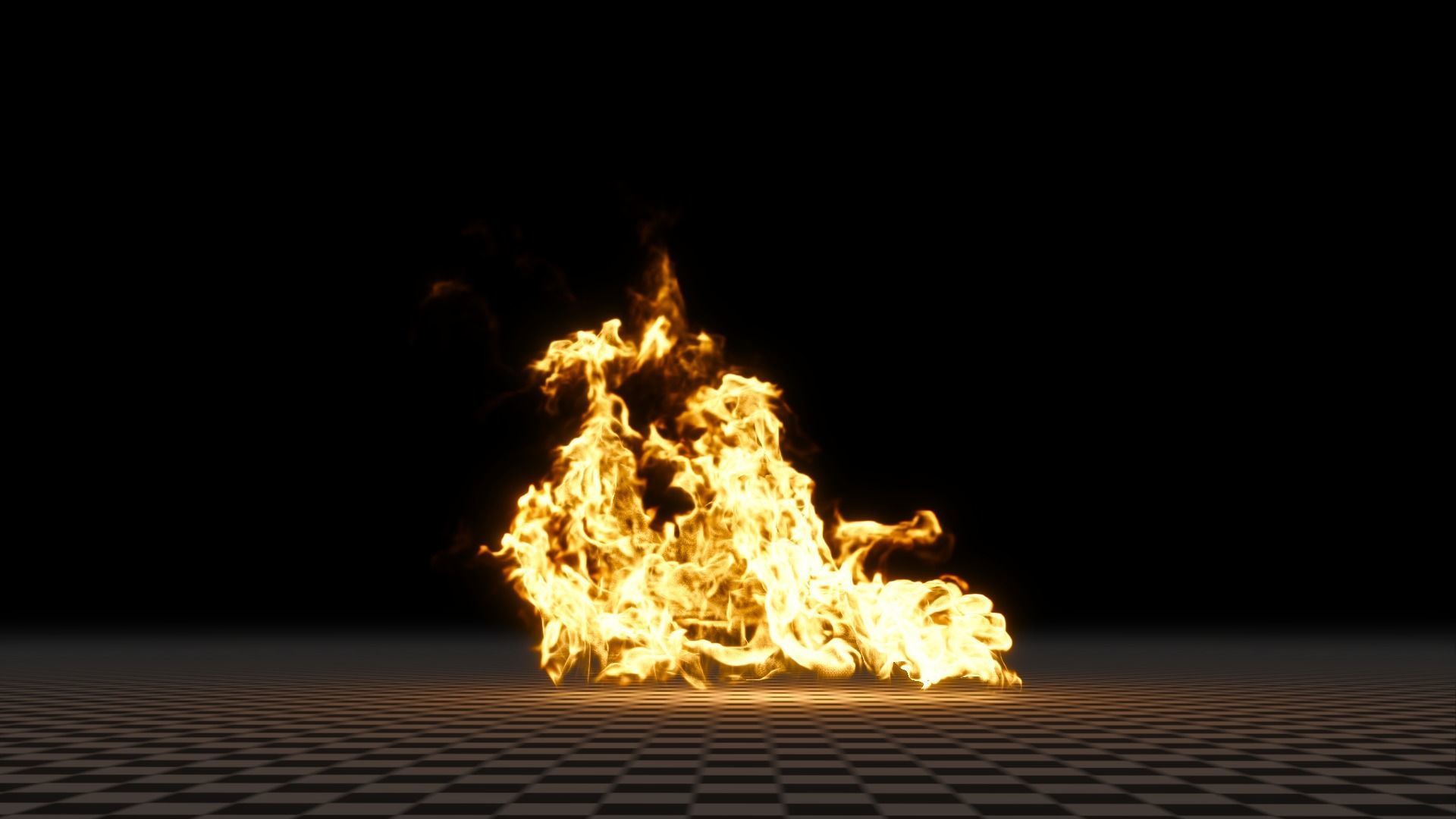 3D Fire 3D model_64