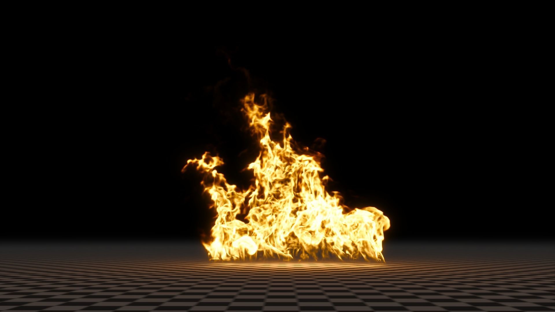 3D Fire 3D model_63