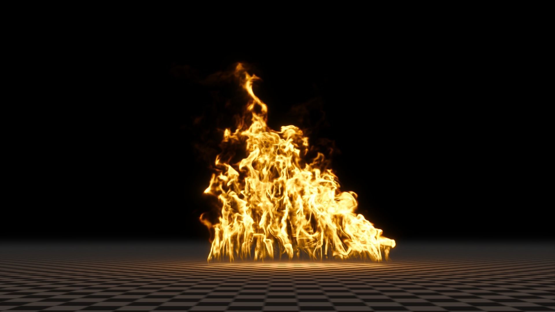 3D Fire 3D model_11