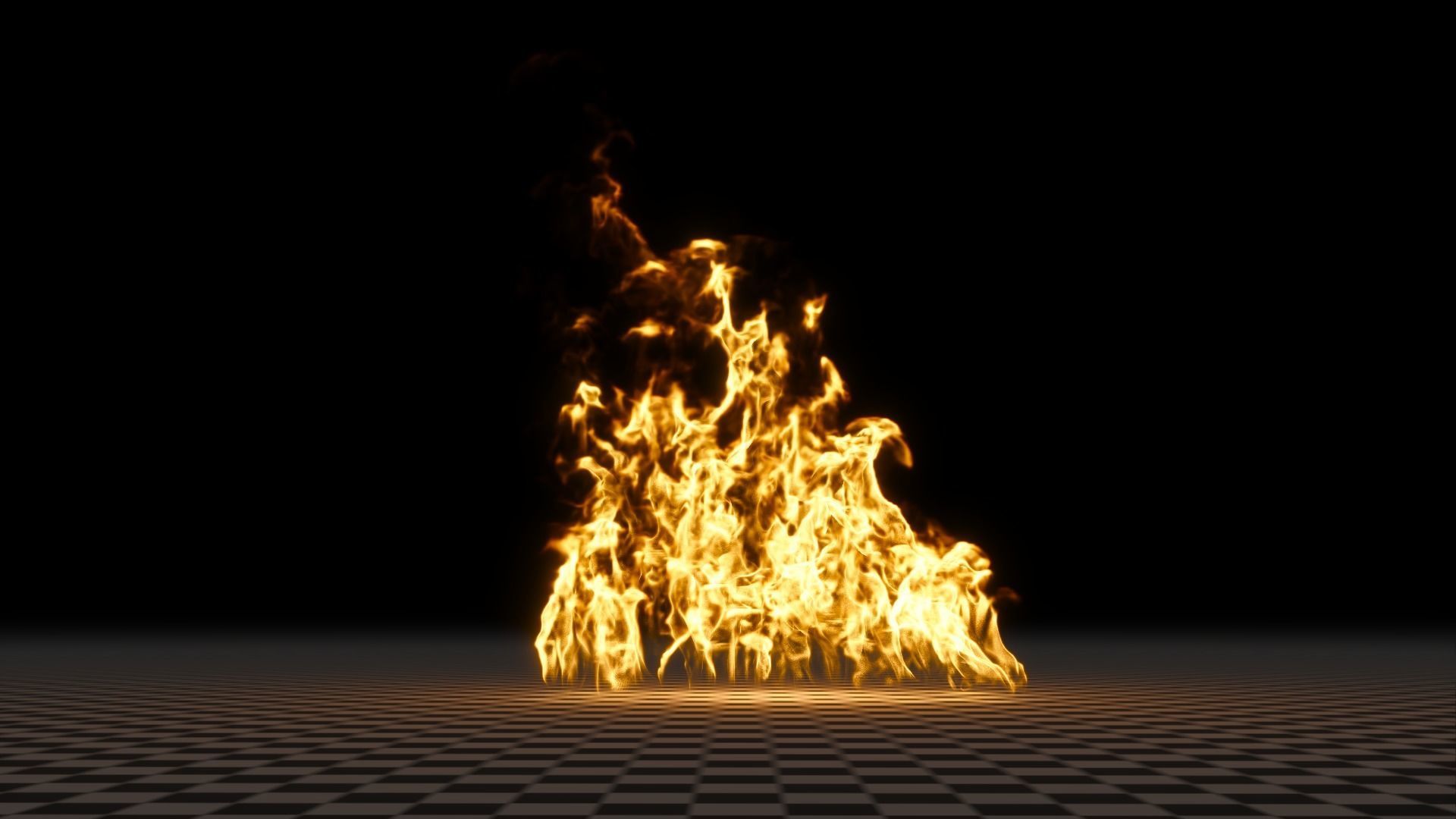 3D Fire 3D model_45