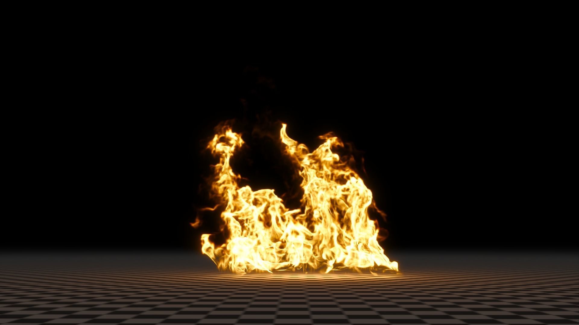3D Fire 3D model_22