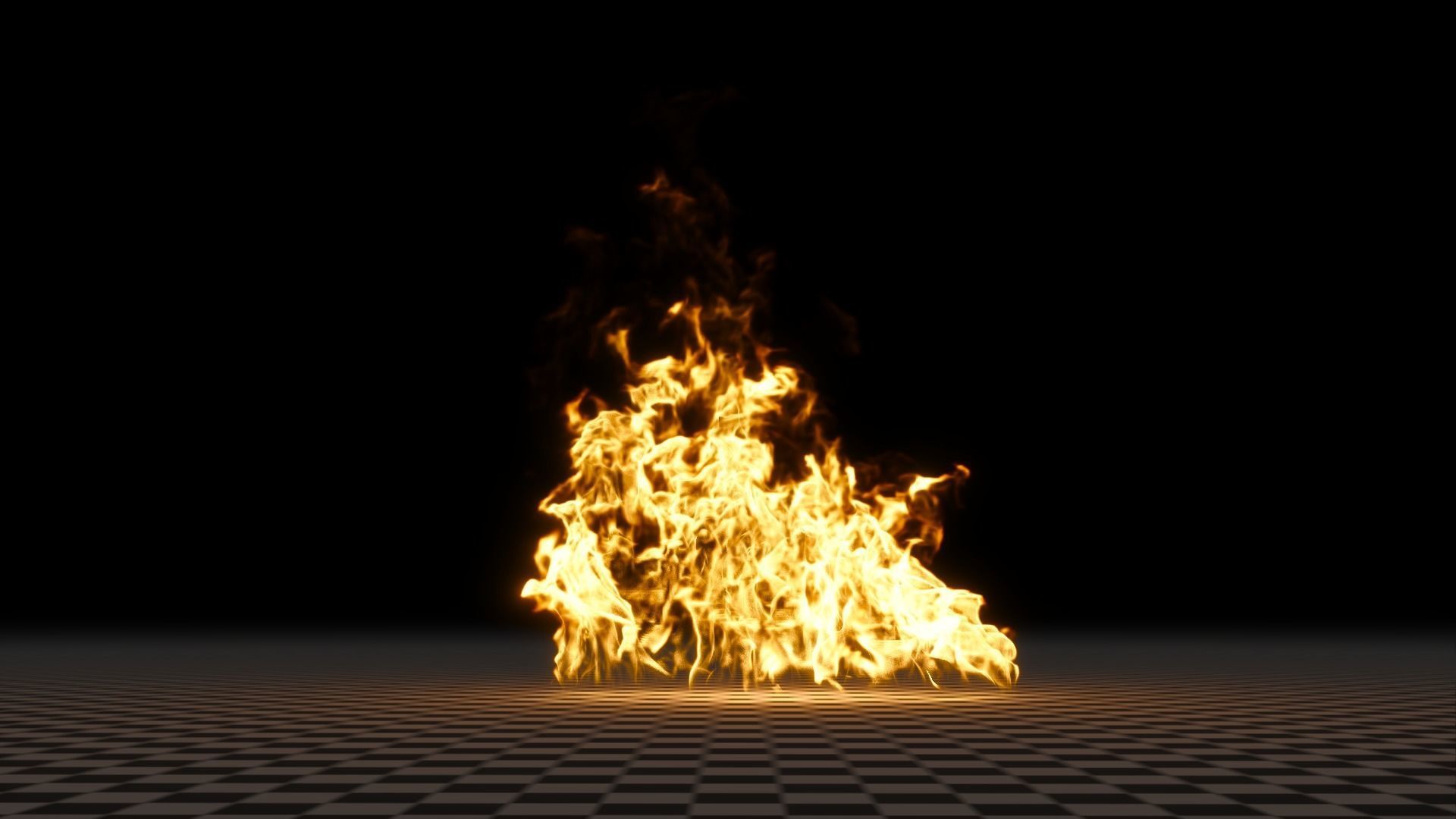 3D Fire 3D model_16