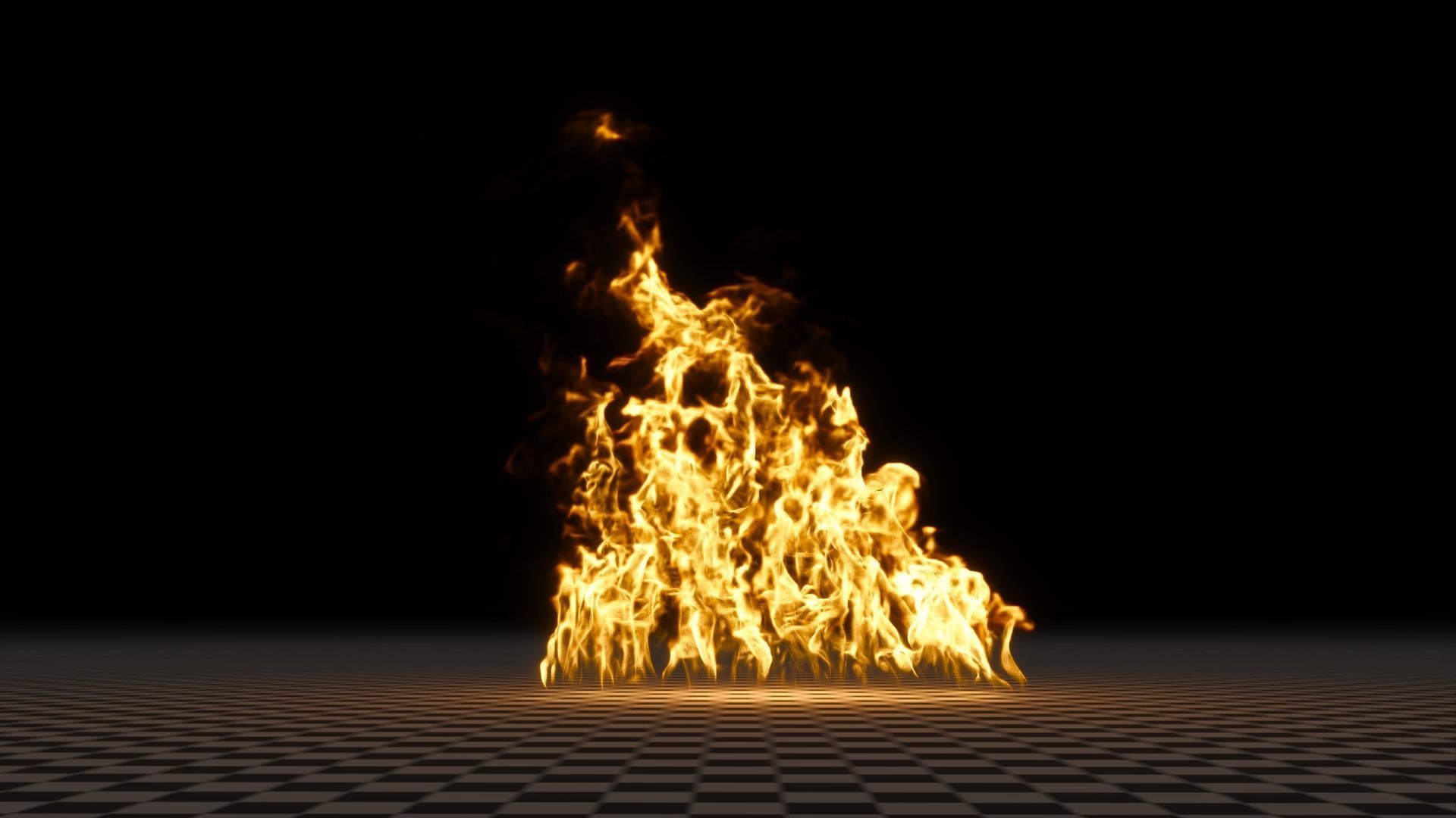 3D Fire 3D model_46