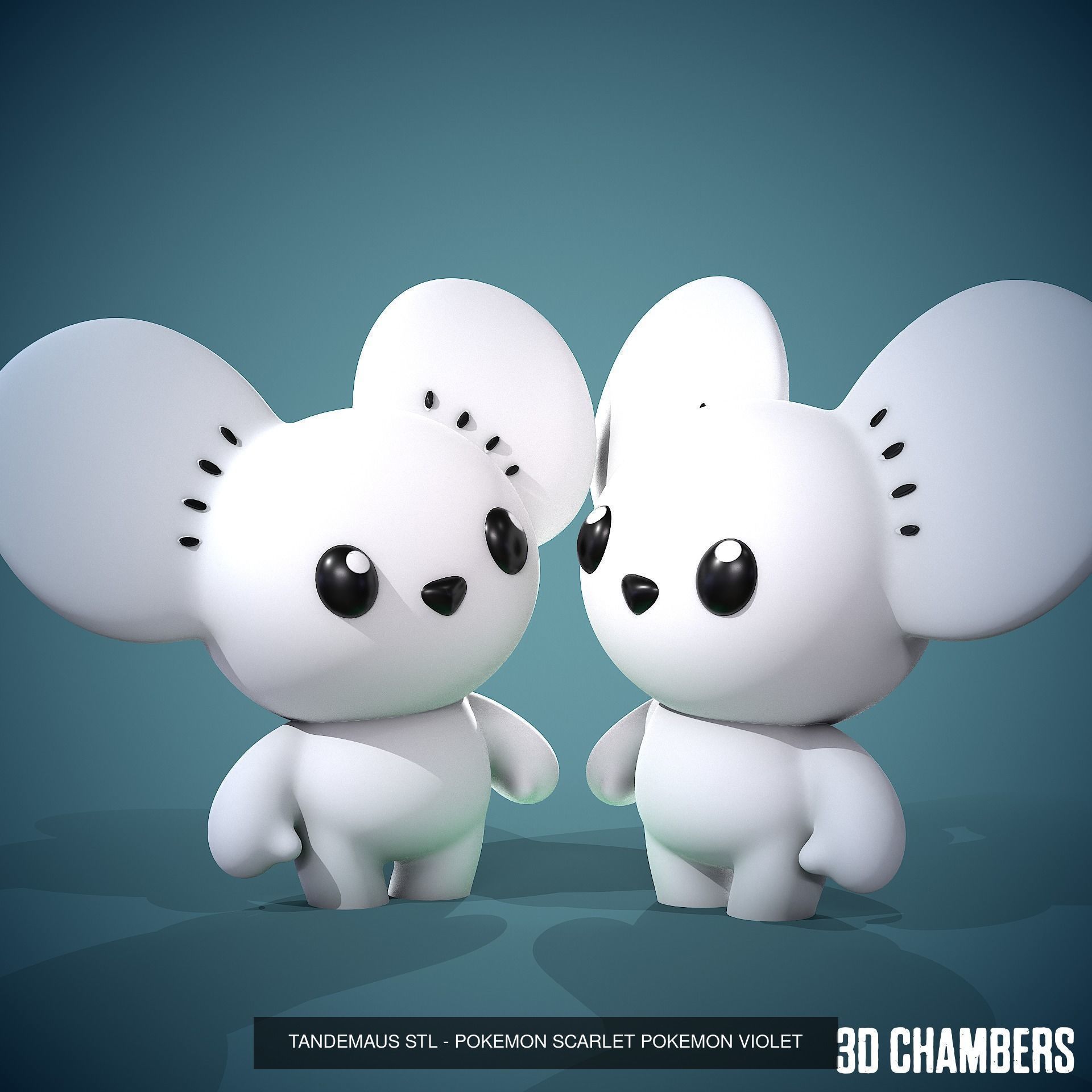 Pokemon 3D models for 3D printing 3D Model Collection_31