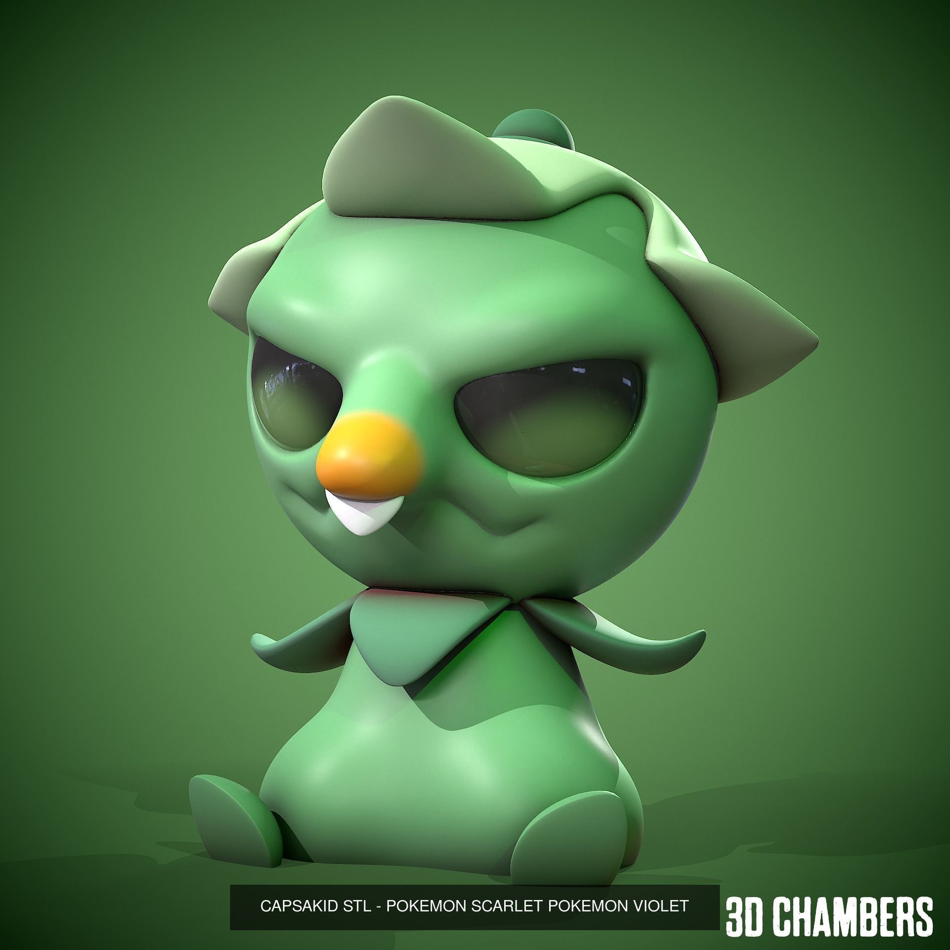Pokemon 3D models for 3D printing 3D Model Collection_29