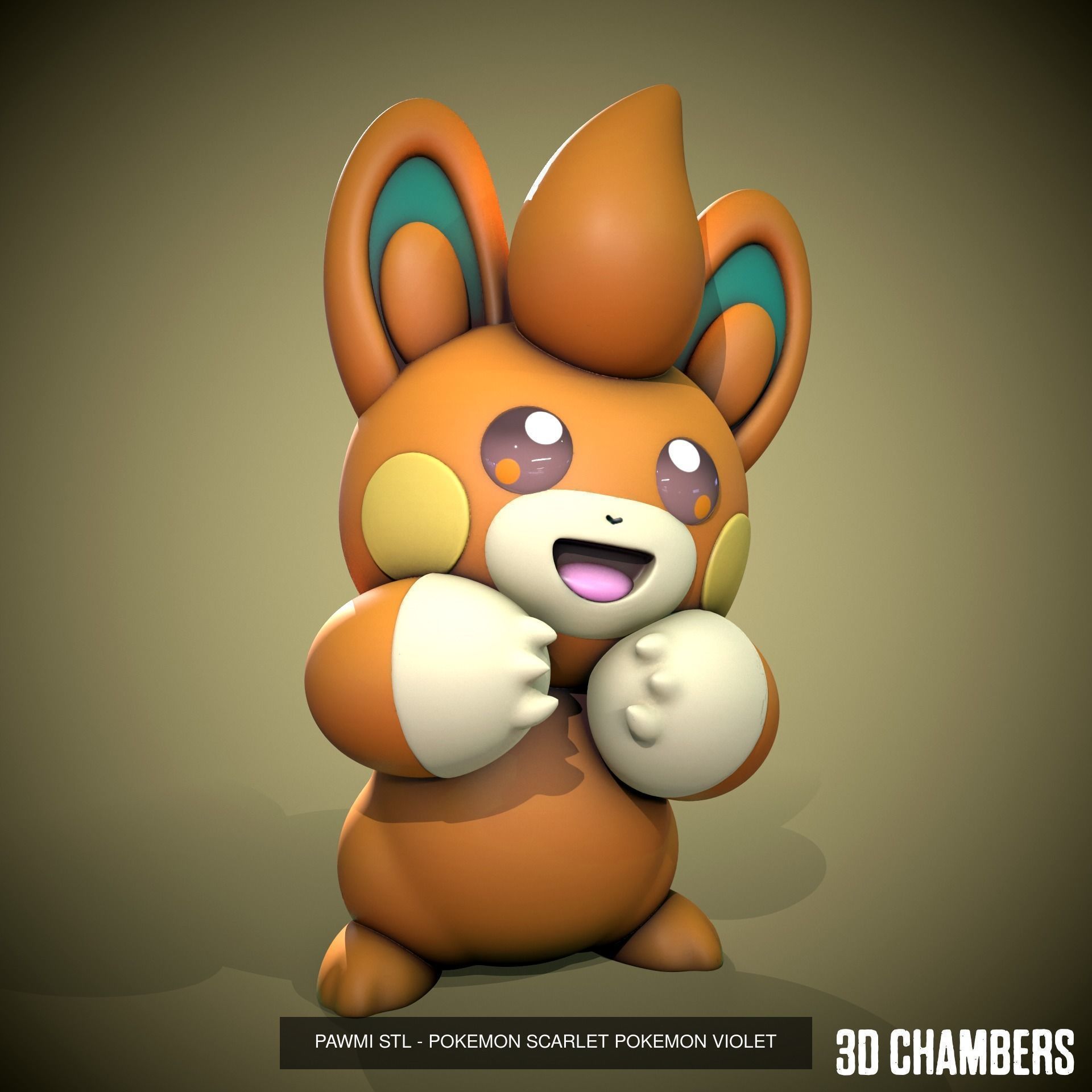 Pokemon 3D models for 3D printing 3D Model Collection_22