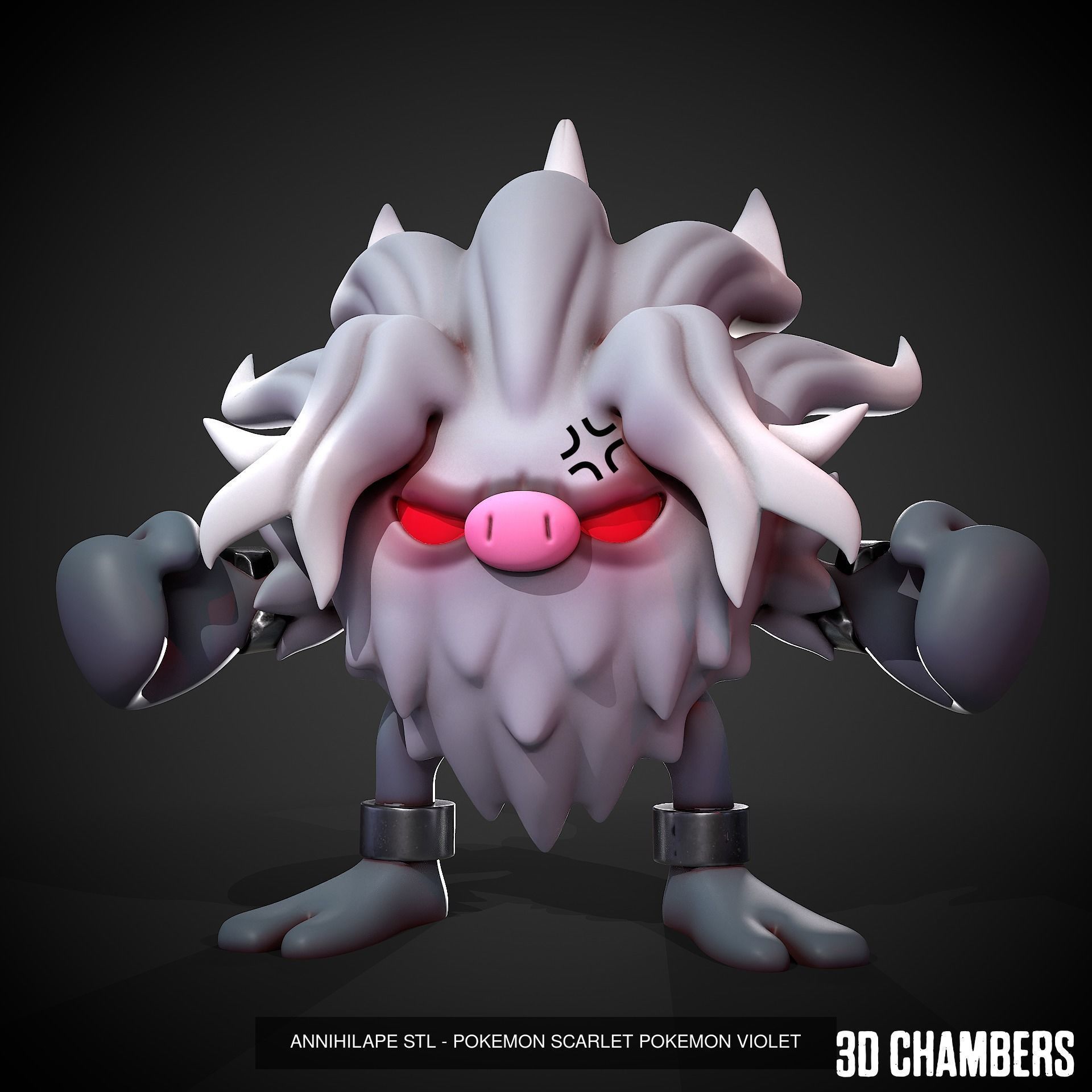 Pokemon 3D models for 3D printing 3D Model Collection_32