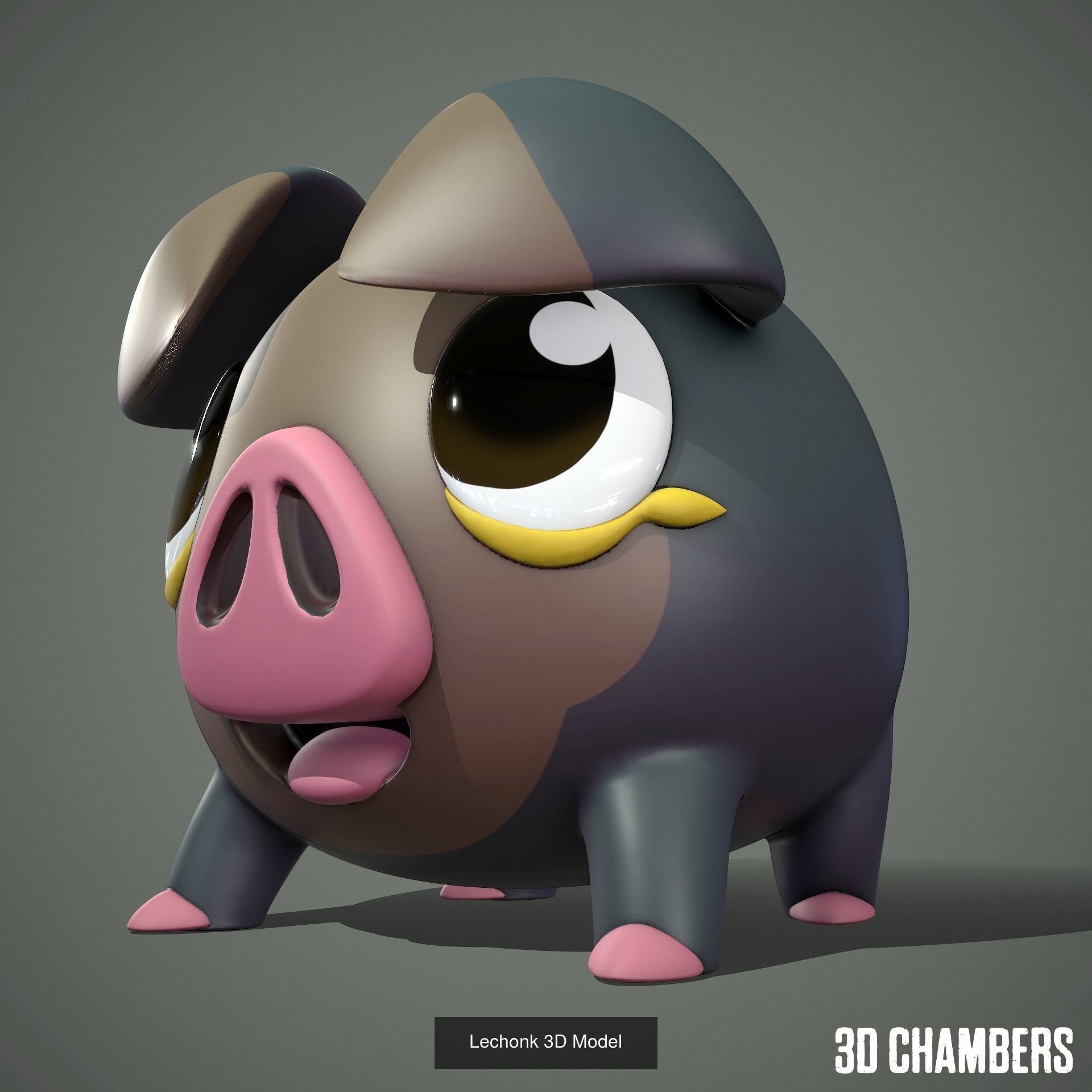 Pokemon 3D models for 3D printing 3D Model Collection_4
