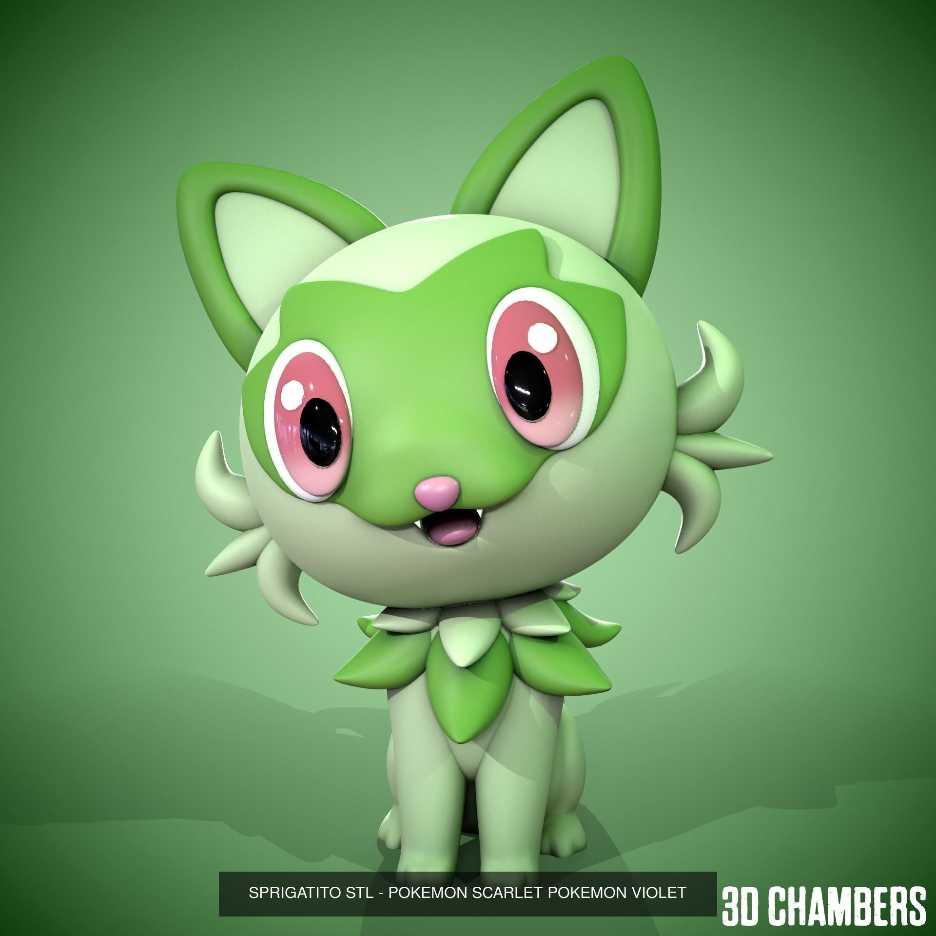 Pokemon 3D models for 3D printing 3D Model Collection_14