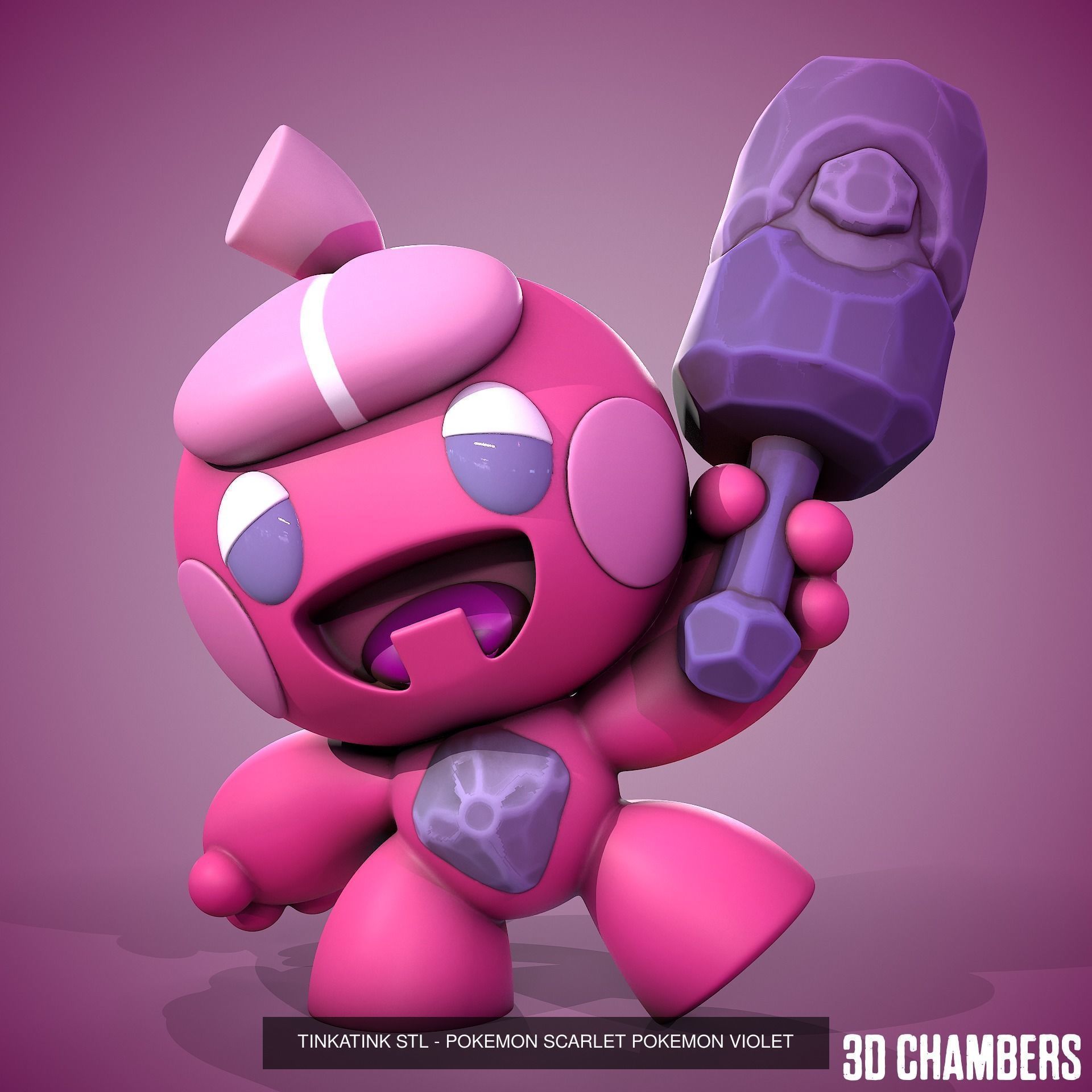 Pokemon 3D models for 3D printing 3D Model Collection_28