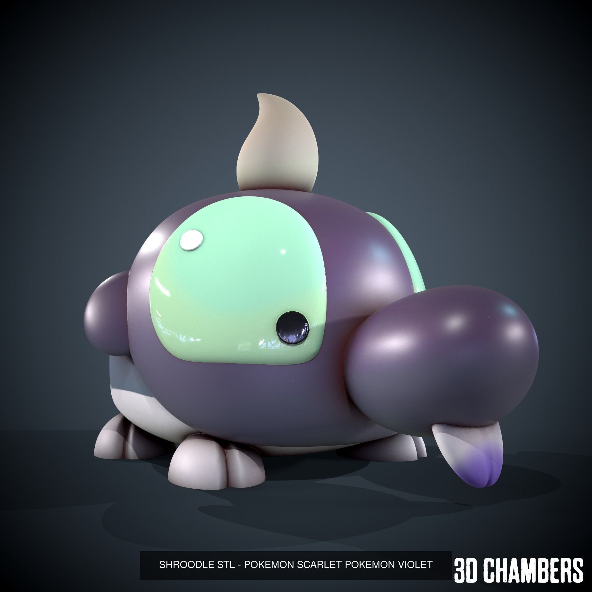 Pokemon 3D models for 3D printing 3D Model Collection_24